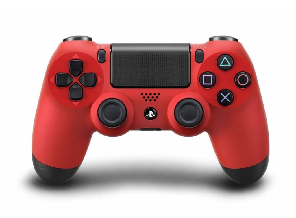 Геймпад Sony Dualshock 4 для PS4, Красная лава (CUH-ZCT1E)