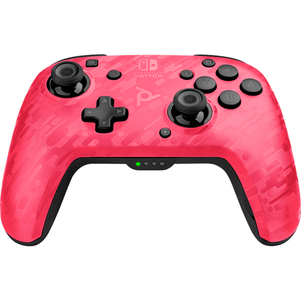 Беспроводной контроллер Faceoff Camo Pink для Nintendo Switch (PDP)