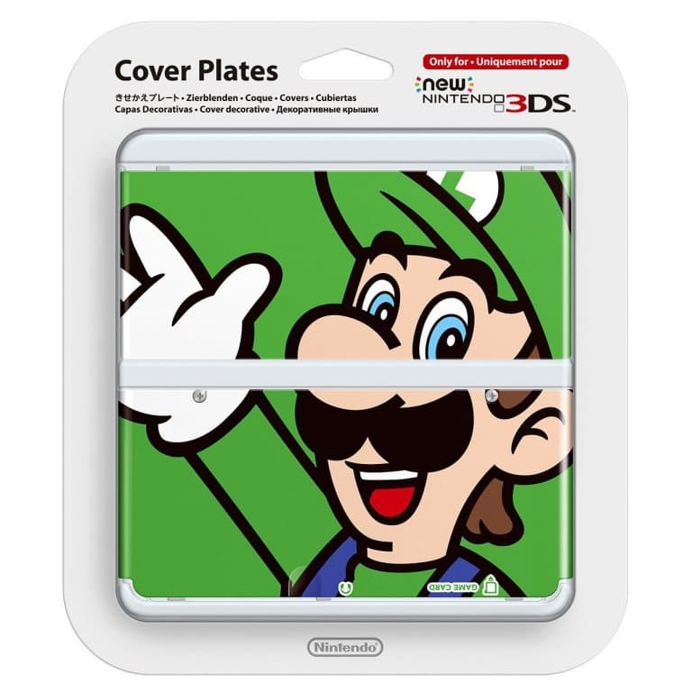 Faceplate (лицевая панель) New Nintendo 3DS (Luigi)
