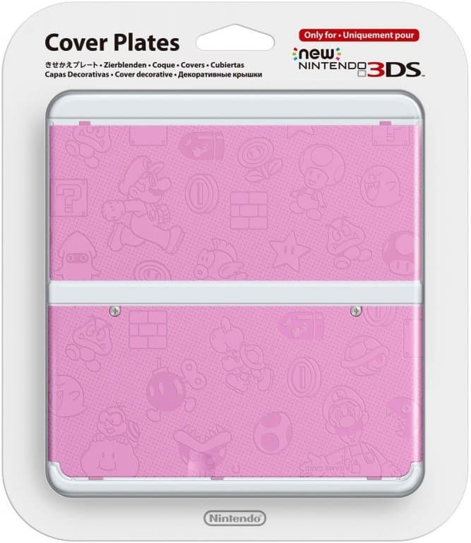 Faceplate (лицевая панель) New Nintendo 3DS (Pink)