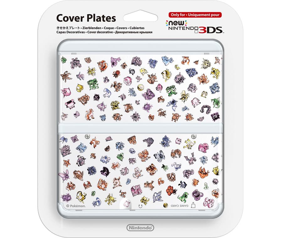 Faceplate (лицевая панель) New Nintendo 3DS (Pokemon 20th Anniversary)