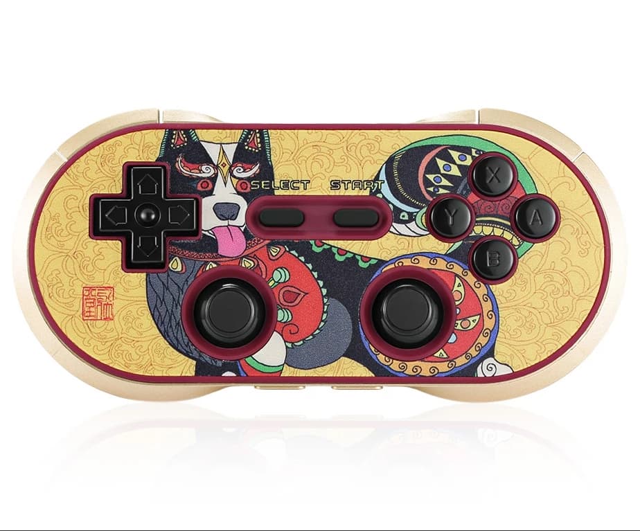 Джойстик FC30 PRO Bluetooth Gamepad - Year of the Dog Limited Edition (Switch, Android, Windows, macOS, Steam) (8BitDo)