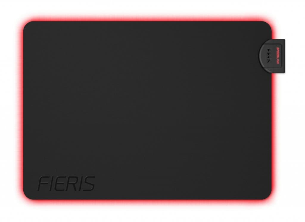 Fieris Коврик для мыши с подсветкой LED Red Illuminated Gaming Mousepad