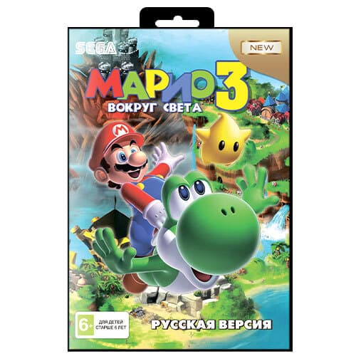 Игра 16-bit Марио 3: Вокруг света
