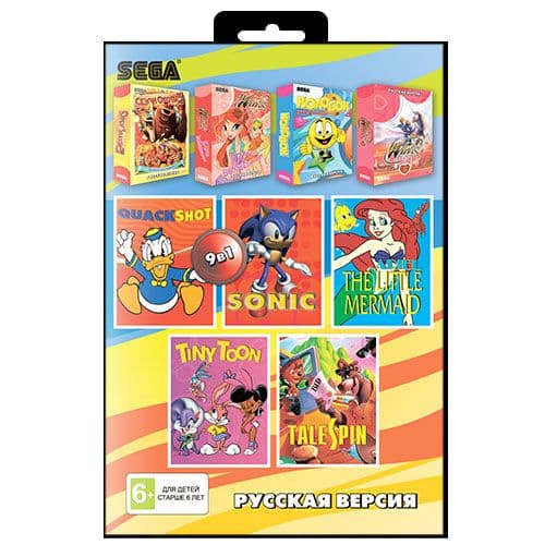 Игра 16-bit Сборник (9в1) (А-9003)