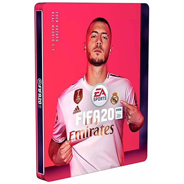 FIFA 20 Steelbook Case - Standart Edition (БЕЗ ИГРЫ, небольшие потертости)