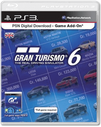 Gran Turismo 6 - Карта оплаты 500 руб. (игровая валюта)