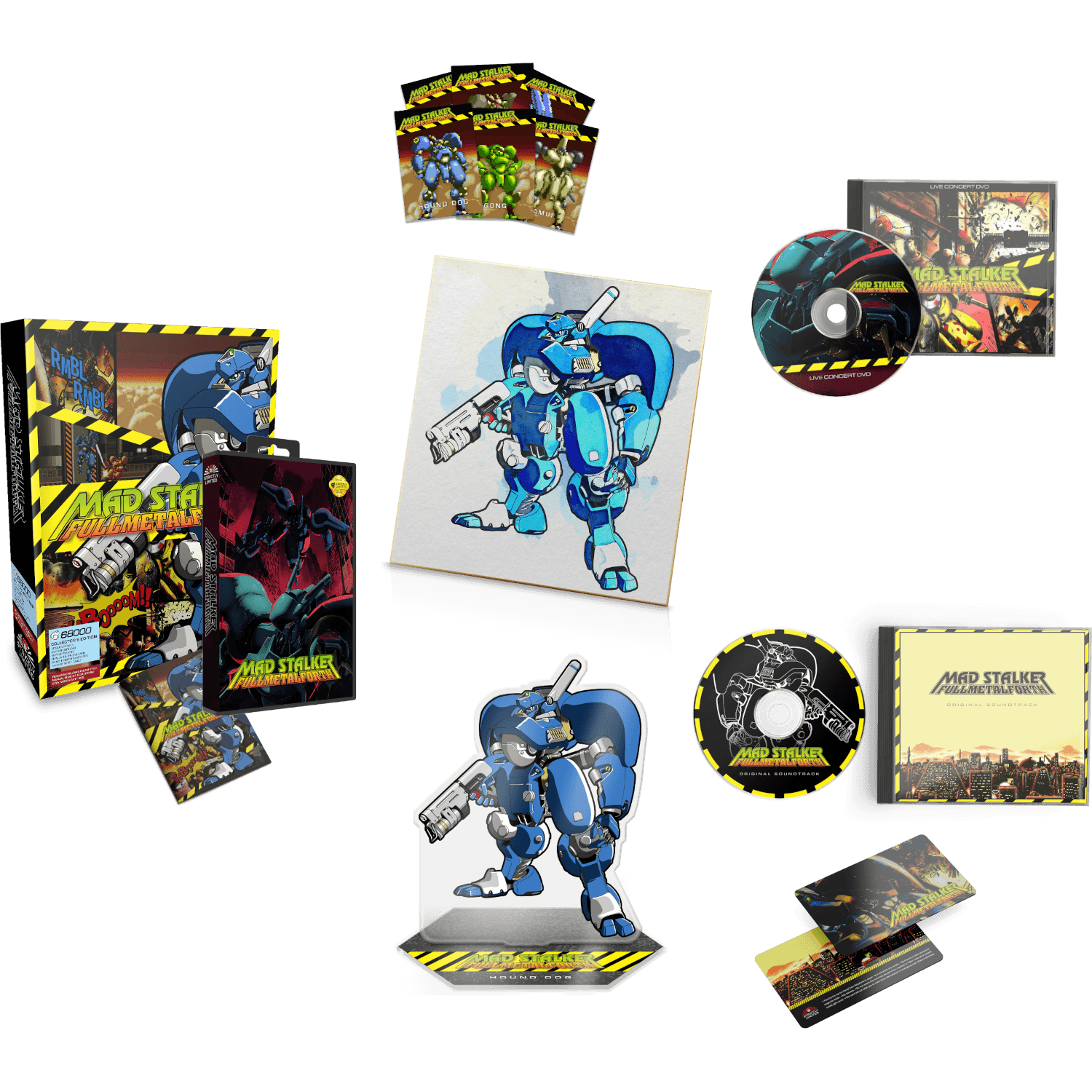 Mad Stalker: Full Metal Forth - Collector's Edition (US - NTSC)