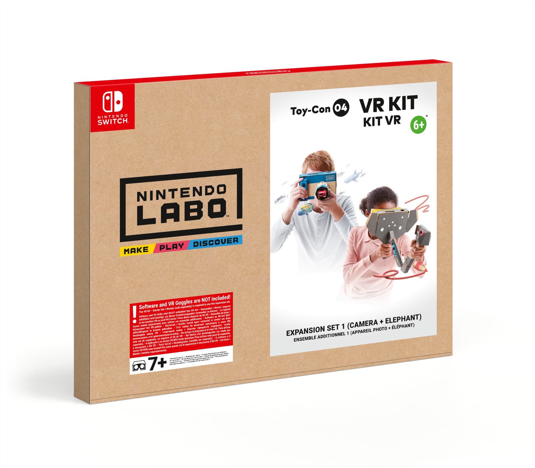 Nintendo Labo: набор VR - дополнительный набор 1