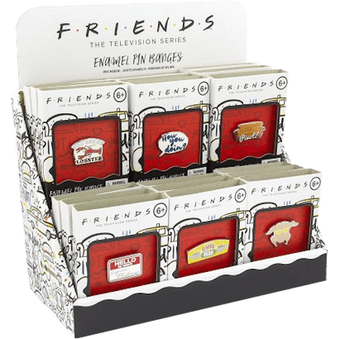 Значки Friends Enamel Pin Badges