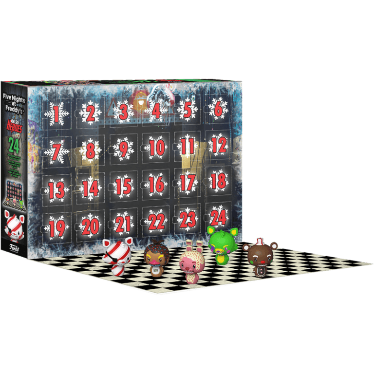 Адвент календарь Funko Pop FNAF Blacklight (24 фигурки)
