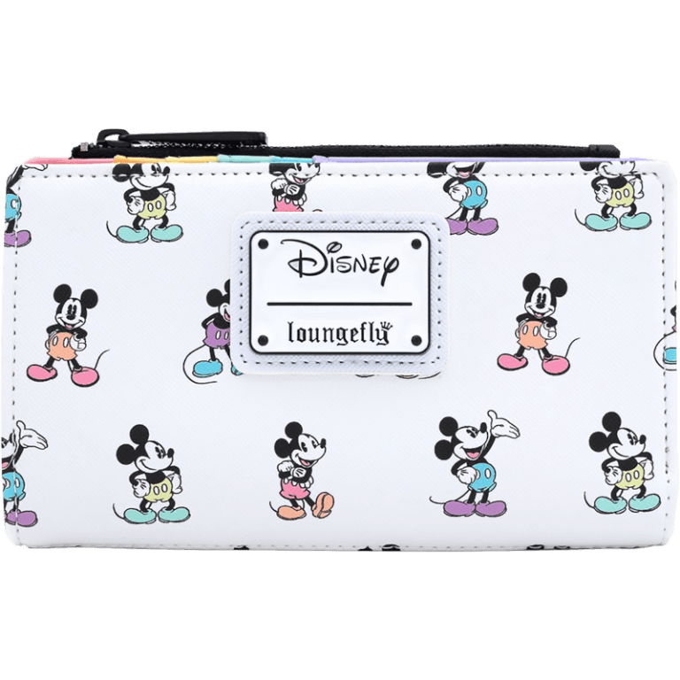 Кошелек Funko LF: Disney: Mickey Mouse Pastel Aop Poses Wallet
