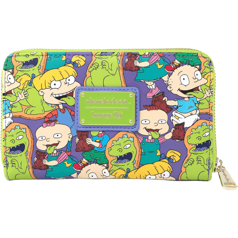 Кошелек Funko LF: Nickelodeon Rugrats Aop Reptar Bar Zip Around Wallet
