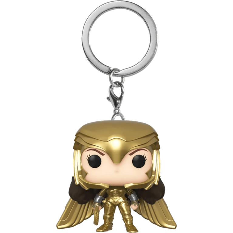 Брелок Funko Pocket POP! Keychain: DC: Wonder Woman 84: Wonder Woman (Golden Armor)