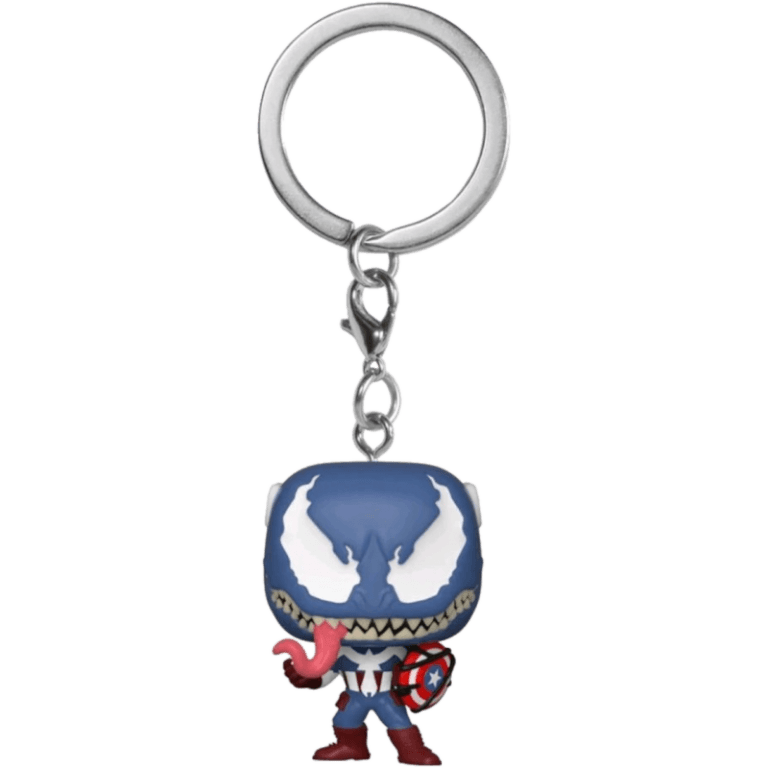 Брелок Funko Pocket POP! Keychain: Marvel Venom: Venomized Captain America