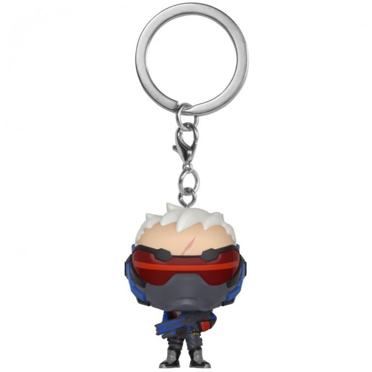 Брелок Funko Pocket POP! Keychain: Overwatch: Soldier