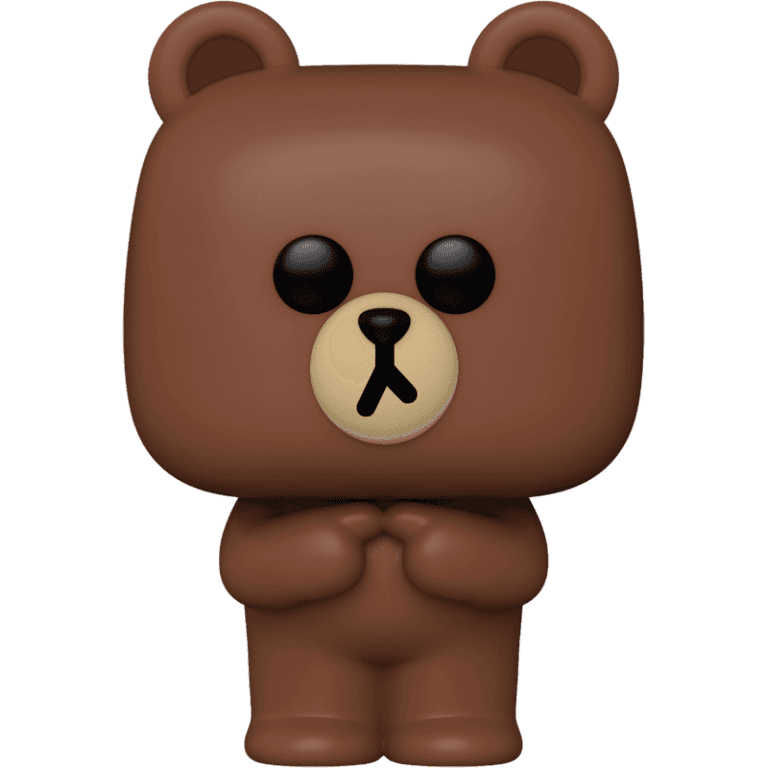 Фигурка Funko POP! Animation: Line Friends: Brown #928
