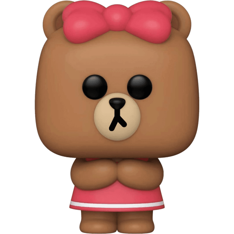 Фигурка Funko POP! Animation: Line Friends: Choco #930