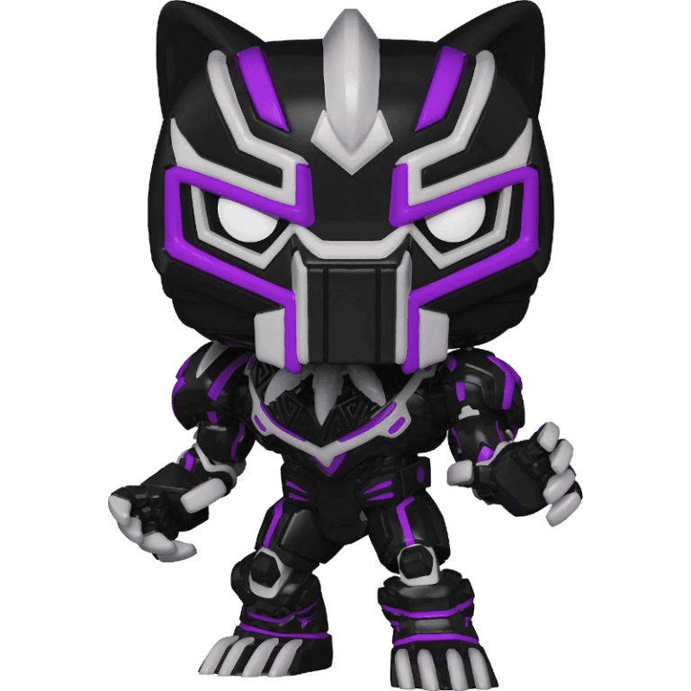Фигурка Funko POP! Bobble: Marvel Avengers Mech Strike: Black Panther (GW) #830