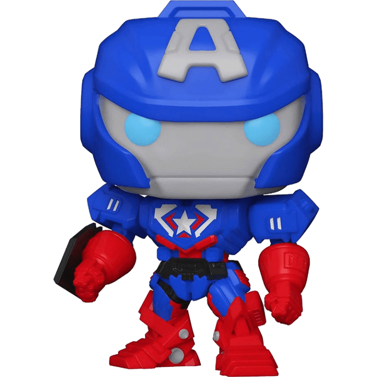 Фигурка Funko POP! Bobble: Marvel Avengers Mech Strike: Captain America #829