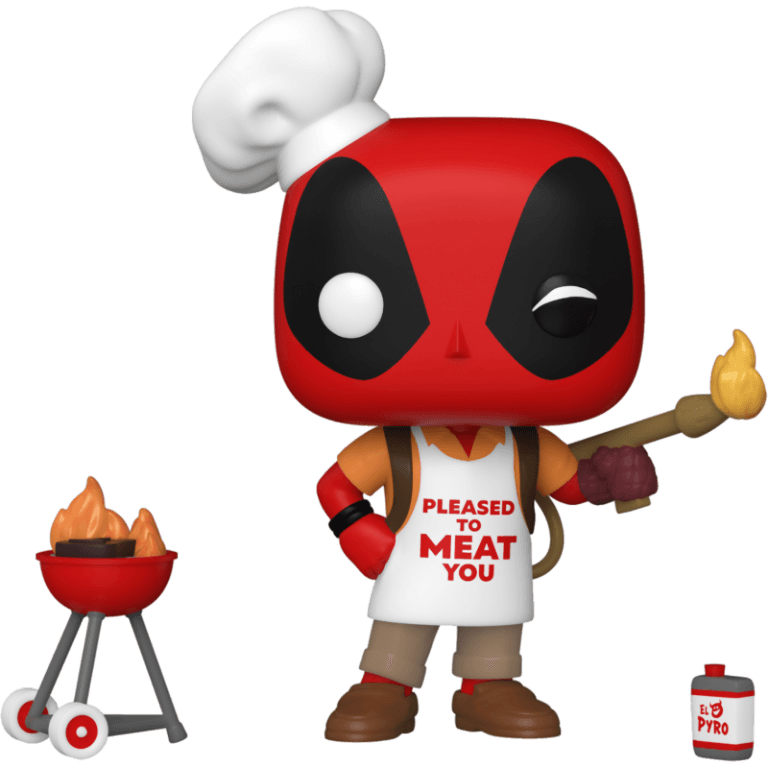Фигурка Funko POP! Bobble: Marvel: Backyard Griller Deadpool #774