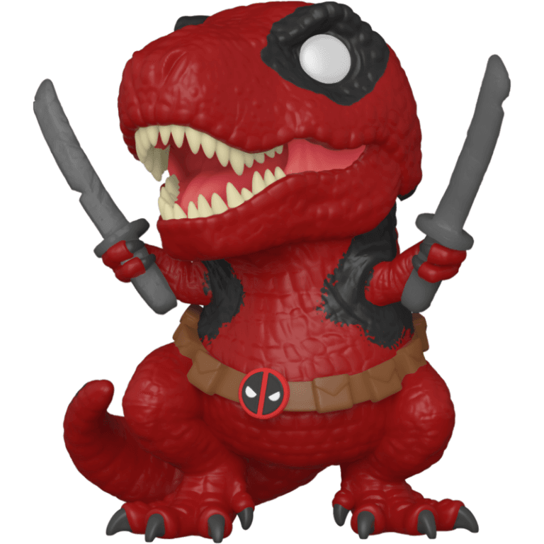 Фигурка Funko POP! Bobble: Marvel: Deadpool 30th: Dinopool #777