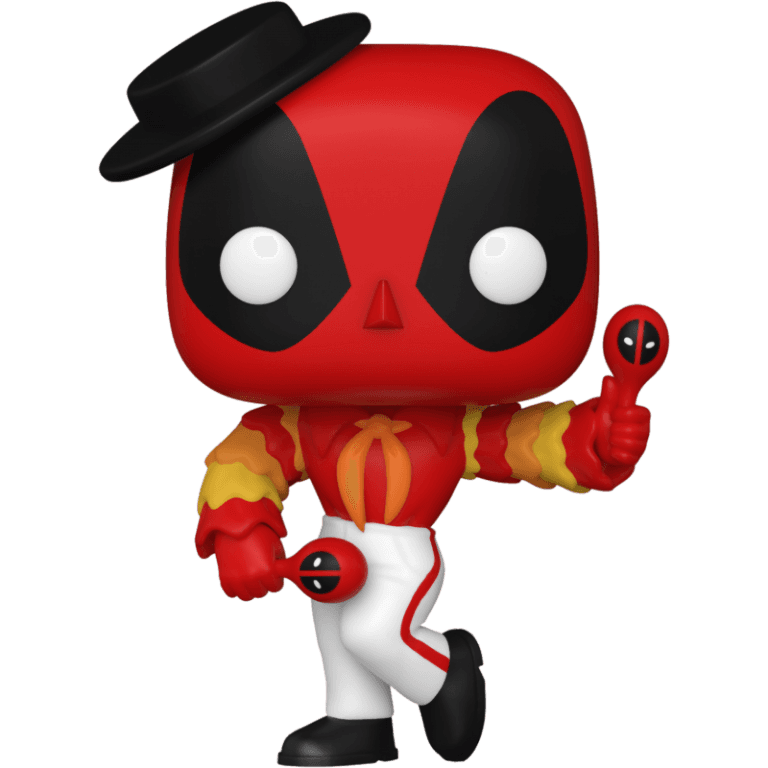 Фигурка Funko POP! Bobble: Marvel: Deadpool 30th: Flamenco Deadpool #778