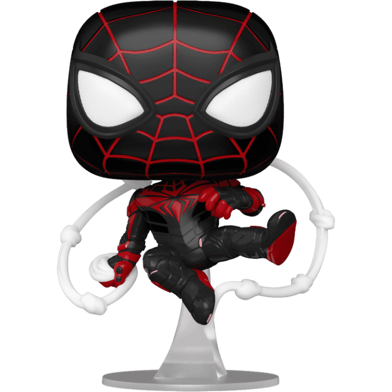 Фигурка Funko POP! Bobble: Marvel Games: Miles Morales (Advanced Tech Suit) #772