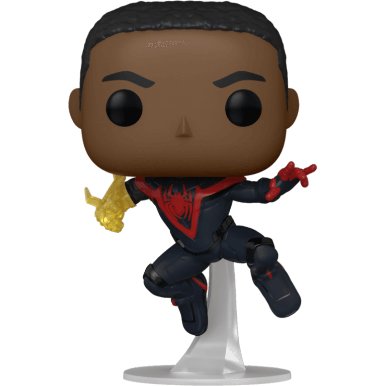 Фигурка Funko POP! Bobble: Marvel Games: Miles Morales (Classic Suit) (Chase) #765