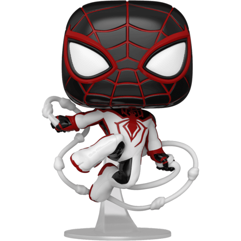 Фигурка Funko POP! Bobble: Marvel Games: Miles Morales (T.R.A.C.K. Suit) #768