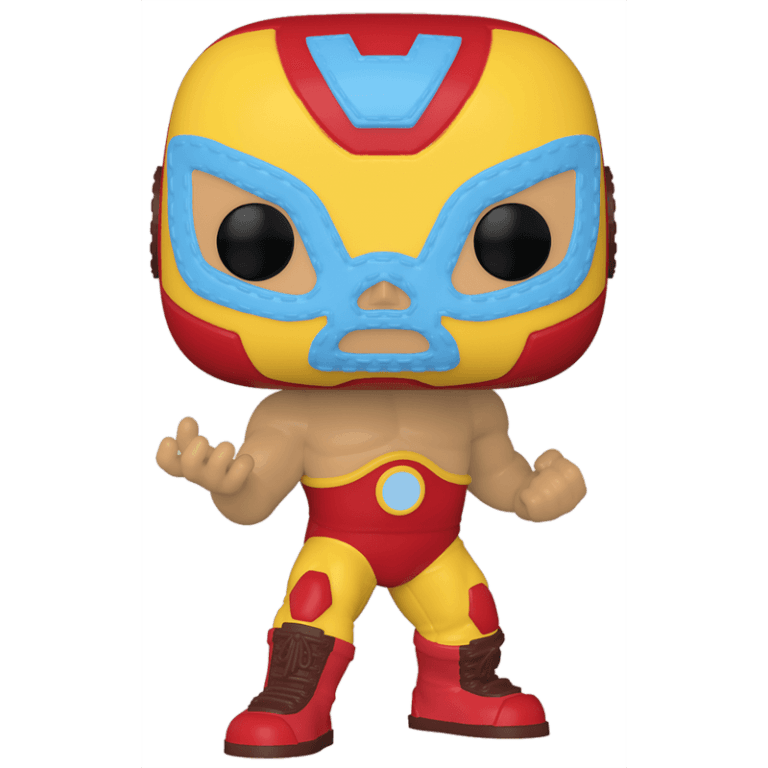Фигурка Funko POP! Bobble: Marvel: Luchadores: El Heroe Invicto (Iron-Man) #709