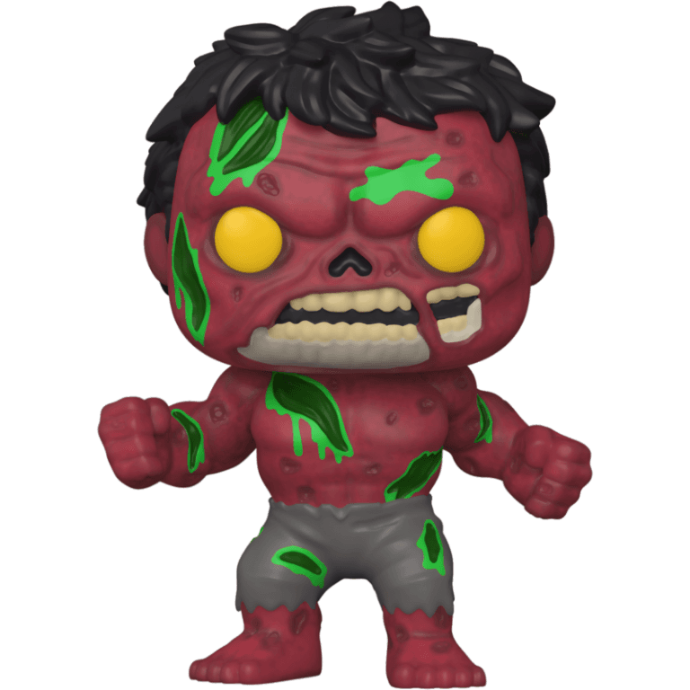 Фигурка Funko POP! Bobble: Marvel: Marvel Zombies: Red Hulk #790