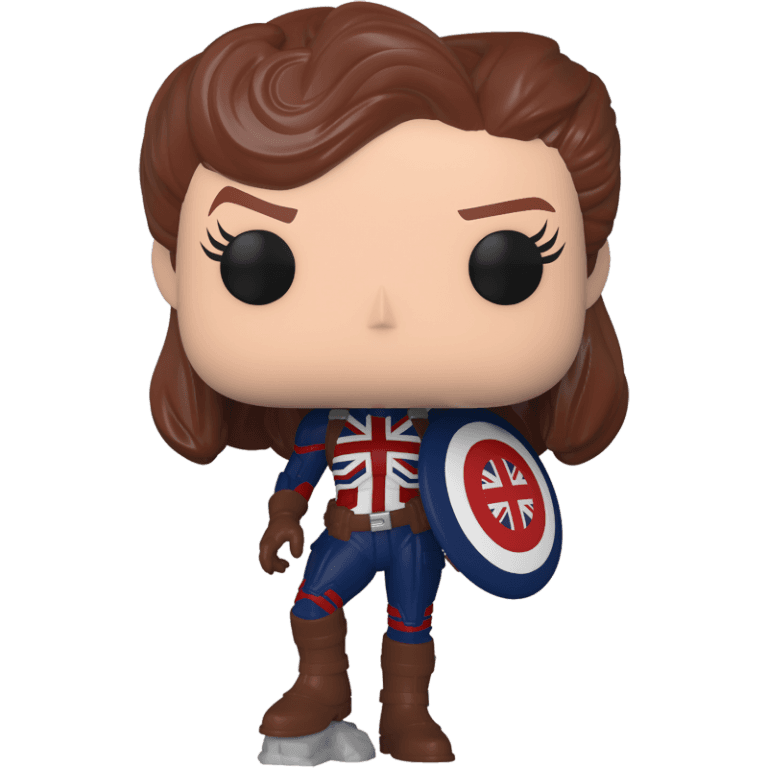 Фигурка Funko POP! Bobble: Marvel: What If...?: Captain Carter #870