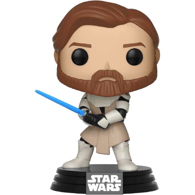 Фигурка Funko POP! Bobble: Star Wars: Clone Wars: Obi Wan Kenobi #270