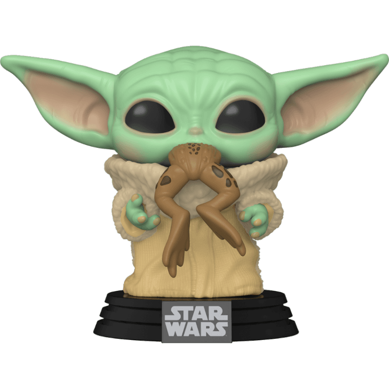Фигурка Funko POP! Bobble: Star Wars: Mandalorian: The Child w/Frog #379