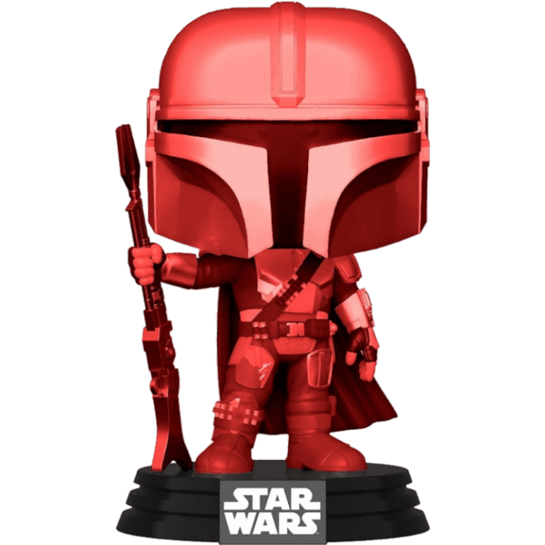 Фигурка Funko POP! Bobble: Star Wars: The Mandalorian: Mandalorian (RD/CH) (Exc) #345