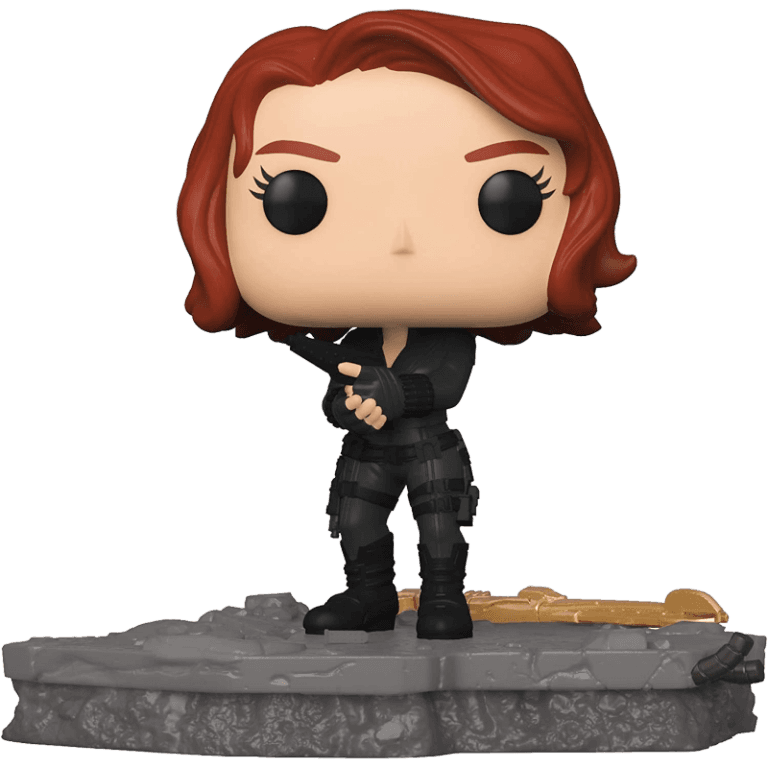 Фигурка Funko POP! Deluxe Bobble: Marvel Avengers Assemble: Black Widow #588