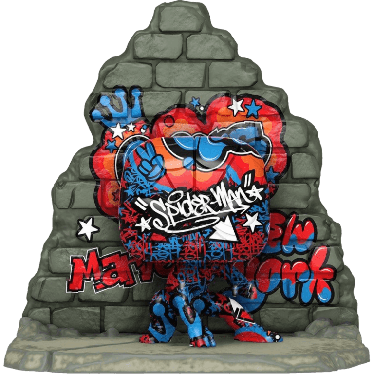 Фигурка Funko POP! Deluxe Bobble: Marvel Spider-Man Street Art Collection #762