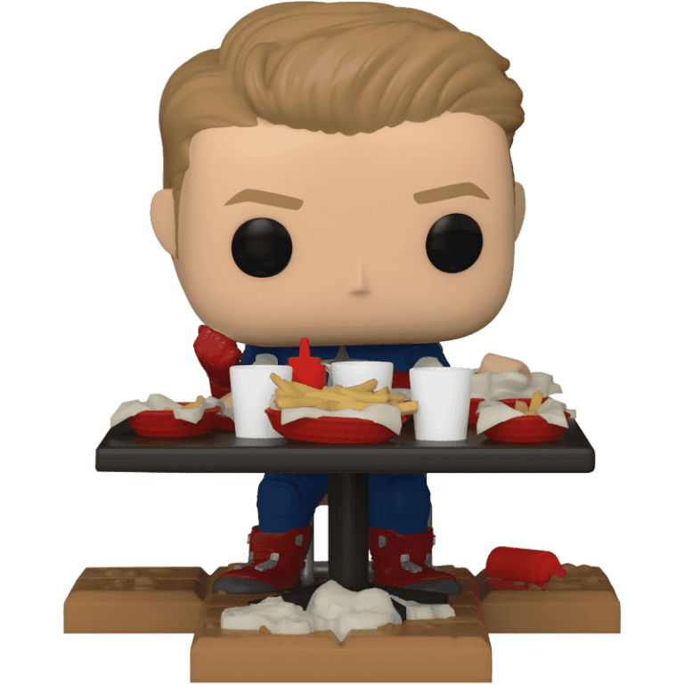 Фигурка Funko POP! Deluxe: Marvel: Avengers: Victory Shawarma: Captain America #758