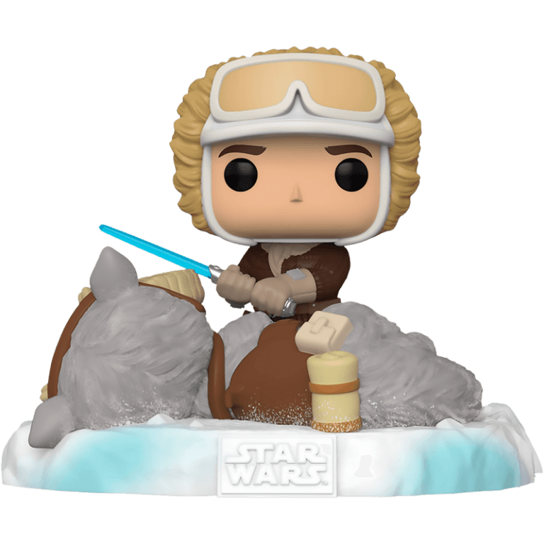 Фигурка Funko POP! Deluxe: Star Wars: Battle at Echo Base: Han Solo with Tauntaun #373
