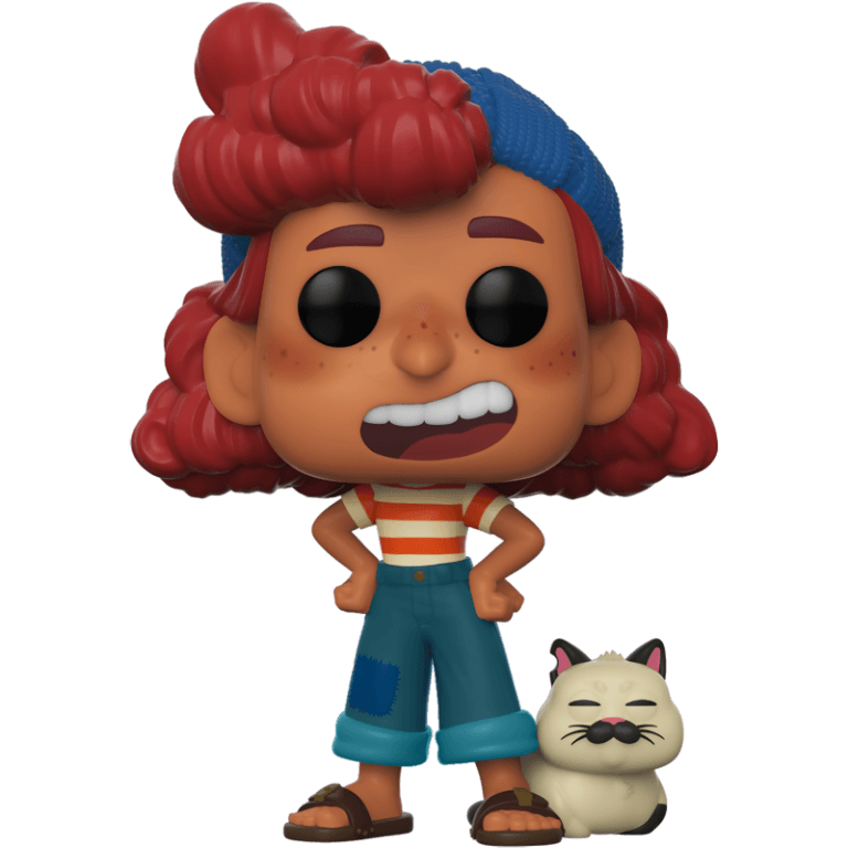 Фигурка Funko POP! Disney: Luca: Giulia Marcovaldo with Machiavelli #1052