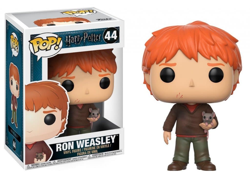Фигурка Funko POP Harry Potter: Ron Weasley With Scabbers #44