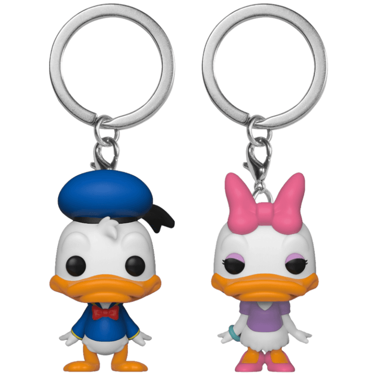 Брелок Funko POP! Keychain: Disney: Donald & Daisy (2 Pack)