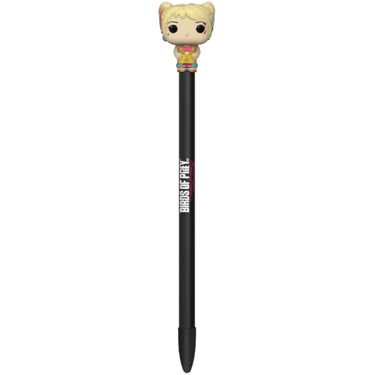 Ручка шариковая Funko POP! Pen Toppers: Birds of Prey: Harley Quinn (Boobytrap)