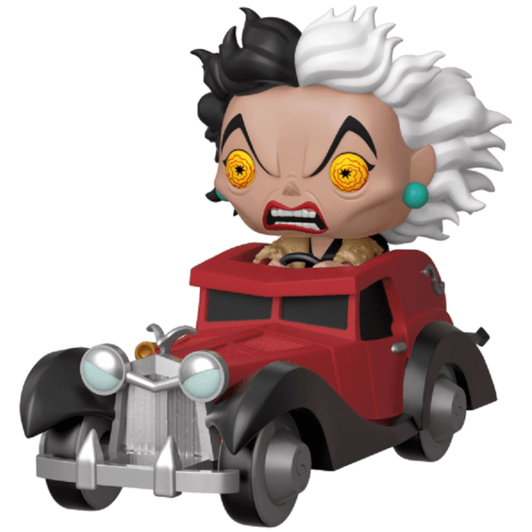 Фигурка Funko POP! Rides: Disney: 101 Dalmatians: Cruella in Car #61