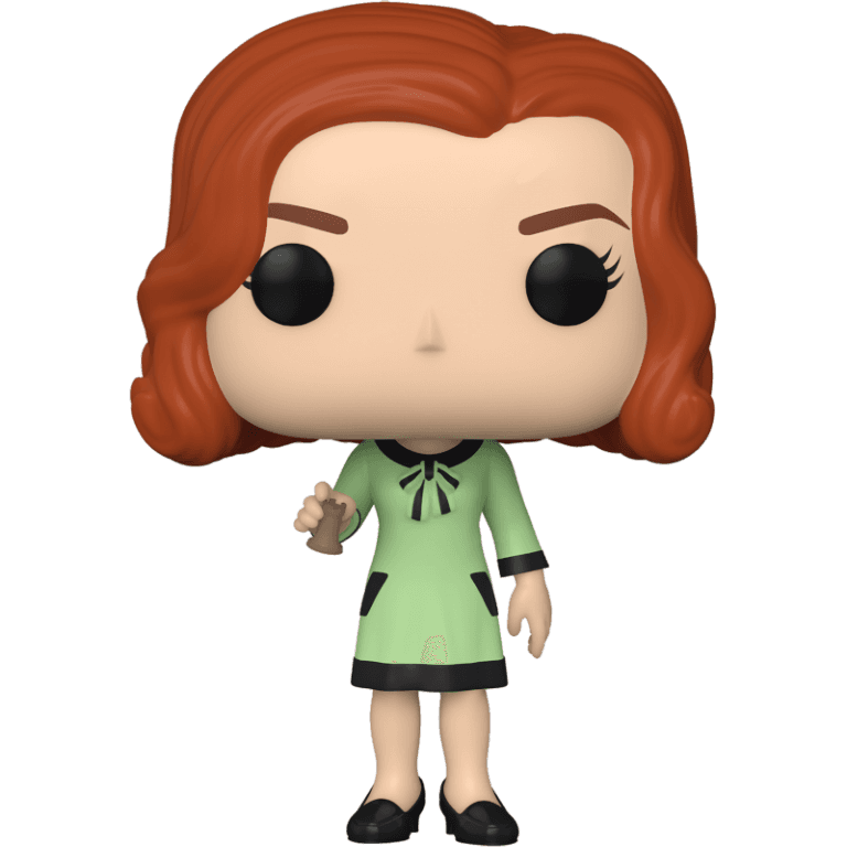 Фигурка Funko POP! Television: The Queens Gambit: Beth Harmon (with Rook) #1122