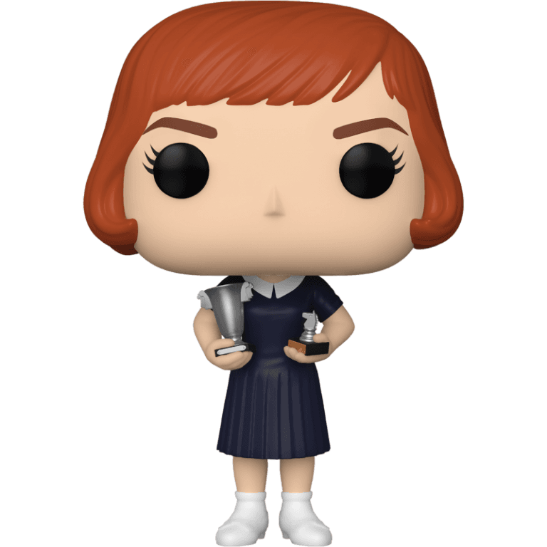 Фигурка Funko POP! Television: The Queens Gambit: Beth Harmon (with Trophies) #1121