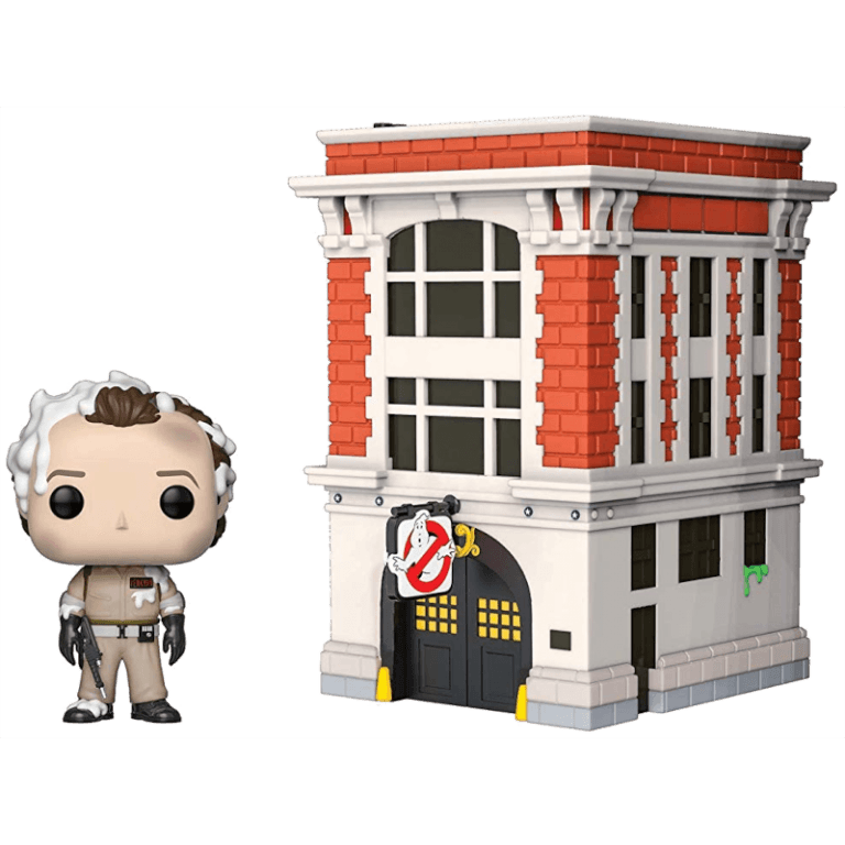 Фигурка Funko POP! Town: Ghostbusters: Dr. Peter Venkman with Firehouse #03