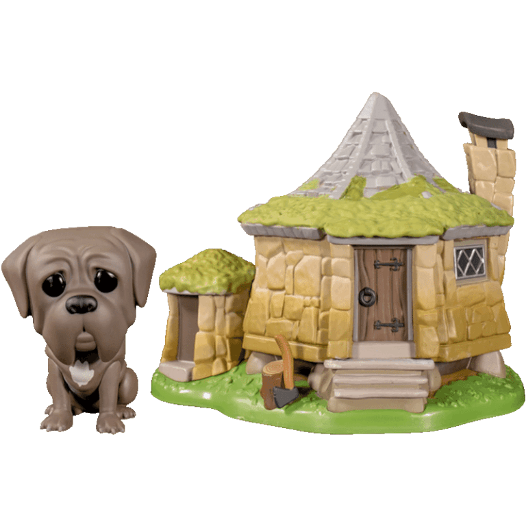 Фигурка Funko POP! Town: Harry Potter: Hagrid's Hut & Fang #08