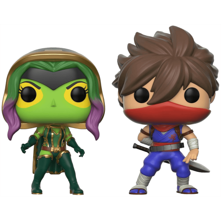 Фигурка Funko POP! Vinyl: Capcom vs. Marvel: Gamora vs. Strider (2 Pack)